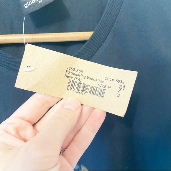 NWTs Global Culture| Ed Sheeran - Ed Shearing New Zealand Tour Womans T-Shirt M - Picture 6 of 10